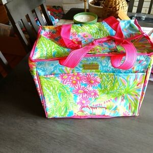 Lilly Pultzier Large Beach Cooler Nwt